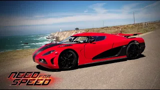 Need For Speed Agera R race |Alan Walker Dark Sky