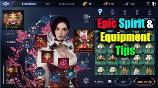 MIR4 Epic Spirit & Equipment Farming Tips