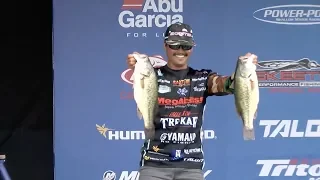 Big Bass and Big Bags on Day 1 of Bassmaster Elite at Cayuga Lake