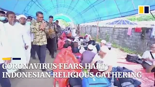 Coronavirus: Indonesia halts religious gathering, does health checks on nearly 9,000 pilgrims