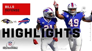 Bills Defense Holds Baltimore to Only 3 Points! | NFL 2020 Highlights