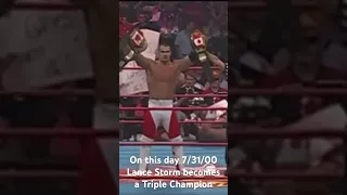 On this Day in Pro Wrestling History 7/31/00: Lance Storm defeats Chavo to become a Triple Champion!