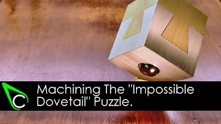 Machining The "Impossible Dovetail" Puzzle - 100,000 Subscribers Thank You Giveaway (Winner Drawn!)