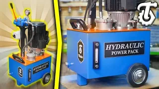 Hydraulic power pack - DIY *Subtitles*