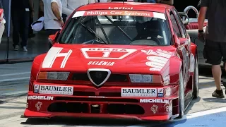 Alfa Romeo 155 V6 Ti DTM (1994) & Nicola Larini - Track action @ Monza Circuit - Pure Sound!