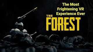 The Forest VR - The Scariest VR Game EVER - I Nope out in about 10 minutes - RTX 3080 MAX Settings.