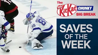 Vasilevskiy Proves Again Why He's The Best Goalie On Planet Earth | NHL Saves Of The Week