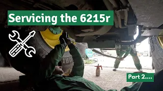 Servicing the 6215r...Part 2 - Farm vlog -Fenland Farming Adventures -