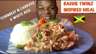 CORN BEEF AND CABBAGE WITH RICE 먹방 MUKBANG & RECIPE | EATING SHOW