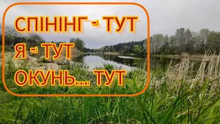 Риболовля в місті Черкаси: на полюванні за окунем в Дахнівському каналі міста.