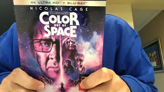 Color Out Of Space 4K Ultra HD Blu-Ray Unboxing