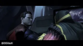 Injustice Gods Among Us Evil Superman Kills Good Shazam Death Scene