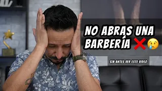 ERRORES FATALES AL ABRIR UNA BARBERIA 😩💈 No la abras sin antes ver este video #barberia
