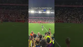 Arda Güler Fenerbahçe Taraftarlarından Su İsterse! 😂