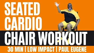 Seated Cardio Chair Workout | Low Impact | 30 Minutes | Beginner Friendly