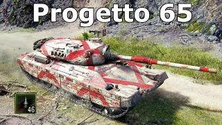 World of Tanks Progetto M40 mod. 65 - 7 Kills 10K Damage | Rare Player