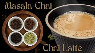 How To Make Masala Chai At Home | Chai Latte with fresh spices | Aromatic Indian style Chai #chai