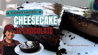 Cómo hacer un irresistible PASTEL DE QUESO Y CHOCOLATE