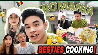 Diundang Kerumah Ryanaa Dimasakin Makanan Romaniaaa ‼️ - Ome.TV RealLife! | Couple REACTION !