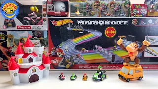 Super Mario Bros Toy Collection Unboxing Review "l Mario Kart Rainbow road "lPeach RC "l patrickASMR