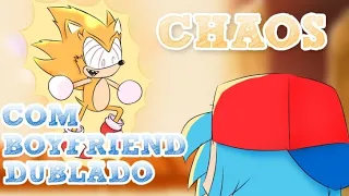 ✿ Chaos // Vs. FLEETWAY (Sonic.EXE Mod) – com BOYFRIEND DUBLADO (FNF Com Reposta)