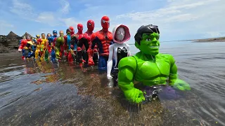 AVENGERS SUPERHERO STORY, MARVEL'S SPIDER-MAN 2 VS TEAM HULK, VENOM VS THANOS, IRONMAN VS AQUAMAN