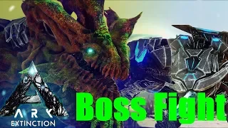 ARK EXTINCTION GAMMA BOSS FIGHT+CUTSCENE