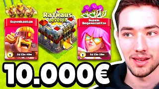 SUPERTRUPPEN FREISCHALTEN! 🔥 (10.000€ Clash of Clans Account)