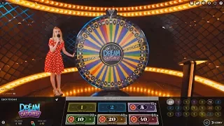 First Time Playing Dream Catcher Casino Money Wheel