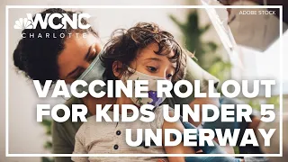 COVID vaccine rollout for kids under 5 underway
