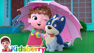 Little Johny Wants to Play | Rain Rain | Kidsberry Nursery Rhymes & Baby Songs