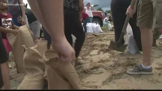 Mad rush for supplies in Virginia Beach