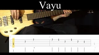 Vayu (My Sleeping Karma) - Bass Cover (With Tabs) by Leo Düzey