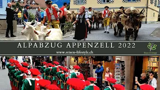 Alpabzug Appenzell 2022 - Öberefahre mit Fahnenweihe der Harmonie - reisen-lifestyle.ch