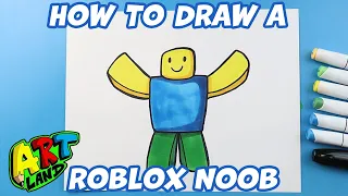 How to Draw a Roblox Noob