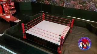 Building Wrestling Figure Arena