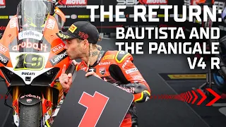 THE RETURN: Bautista-Panigale V4 R combination 🔥