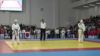 KWU-2014. Final - Riho Ogura vs. In'kova Yana (Girls 13-14 years -50 kg)