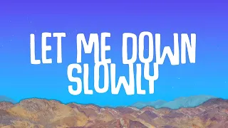 Alec Benjamin - Let Me Down Slowly ( Lyrics) | Cloudy