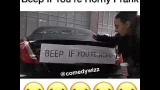 BEEP IF YOU'RE HORNY PRANK!!!! * HILARIOUS *