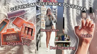 GETTING MY LIFE BACK TOGETHER | cleaning, decluttering, organizing