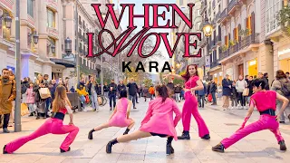 [KPOP IN PUBLIC BARCELONA] | KARA(카라) - ‘WHEN I MOVE’ Dance Cover by MISANG