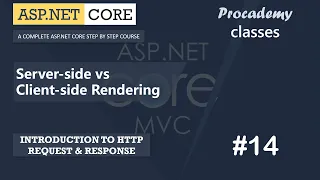 #14 Server-side vs client-side rendering | HTTP Request & Response | ASP.NET Core MVC Course