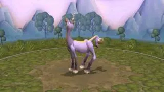 Spore Creature: Two Headed Unicorn