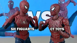 CT Toys Spider-Man Friendly Neighborhood Review en Español vs Sh Figuarts Spider-Man