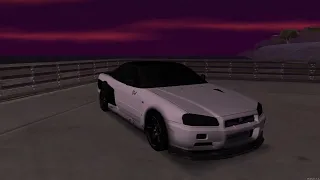 Nissan GT-R R34 Skyline Drift Paradise