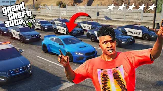 Playing GTA 5 For 24HOURS Without Breaking LAWS..!