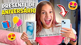 JÉSSICA GANHOU O MELHOR PRESENTE DE ANIVERSÁRIO (JESSICA E FAMILIA)