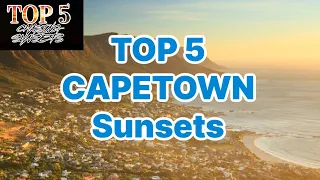 TOP 5 Places in CAPETOWN to watch the SUNSET