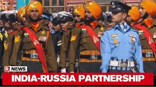 Indian Forces March At Russia's 75th Victory Day Parade | Republic TV-RT Joint Broadcast